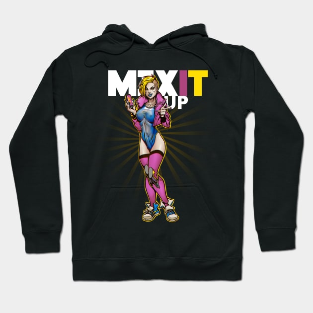 Mix It Up! Hoodie by Braderunner